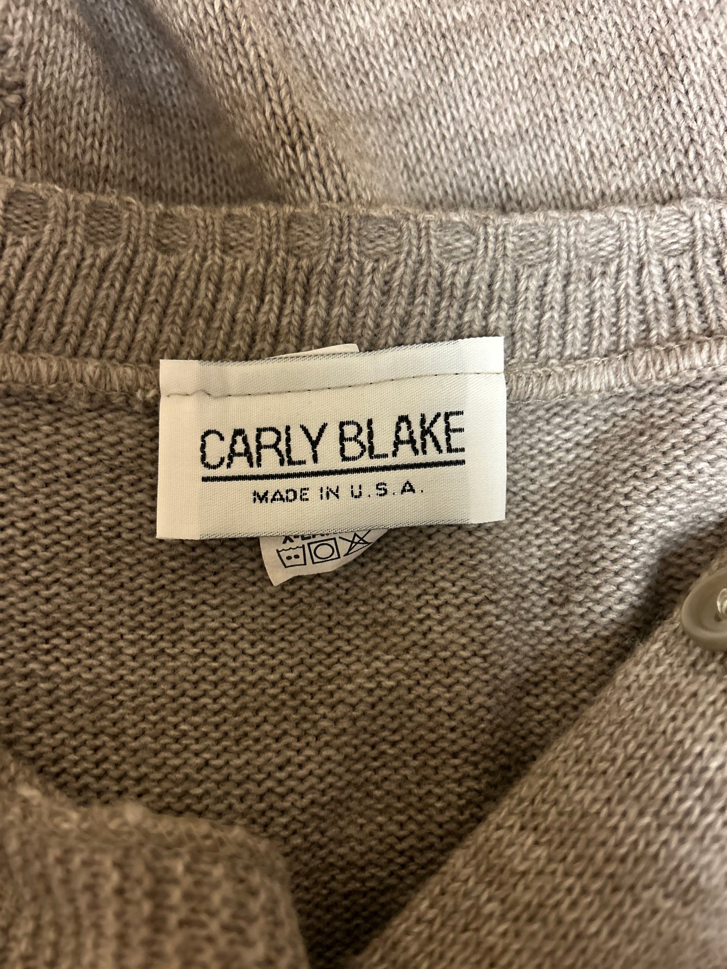 Carly Blake Brown Sweater XL