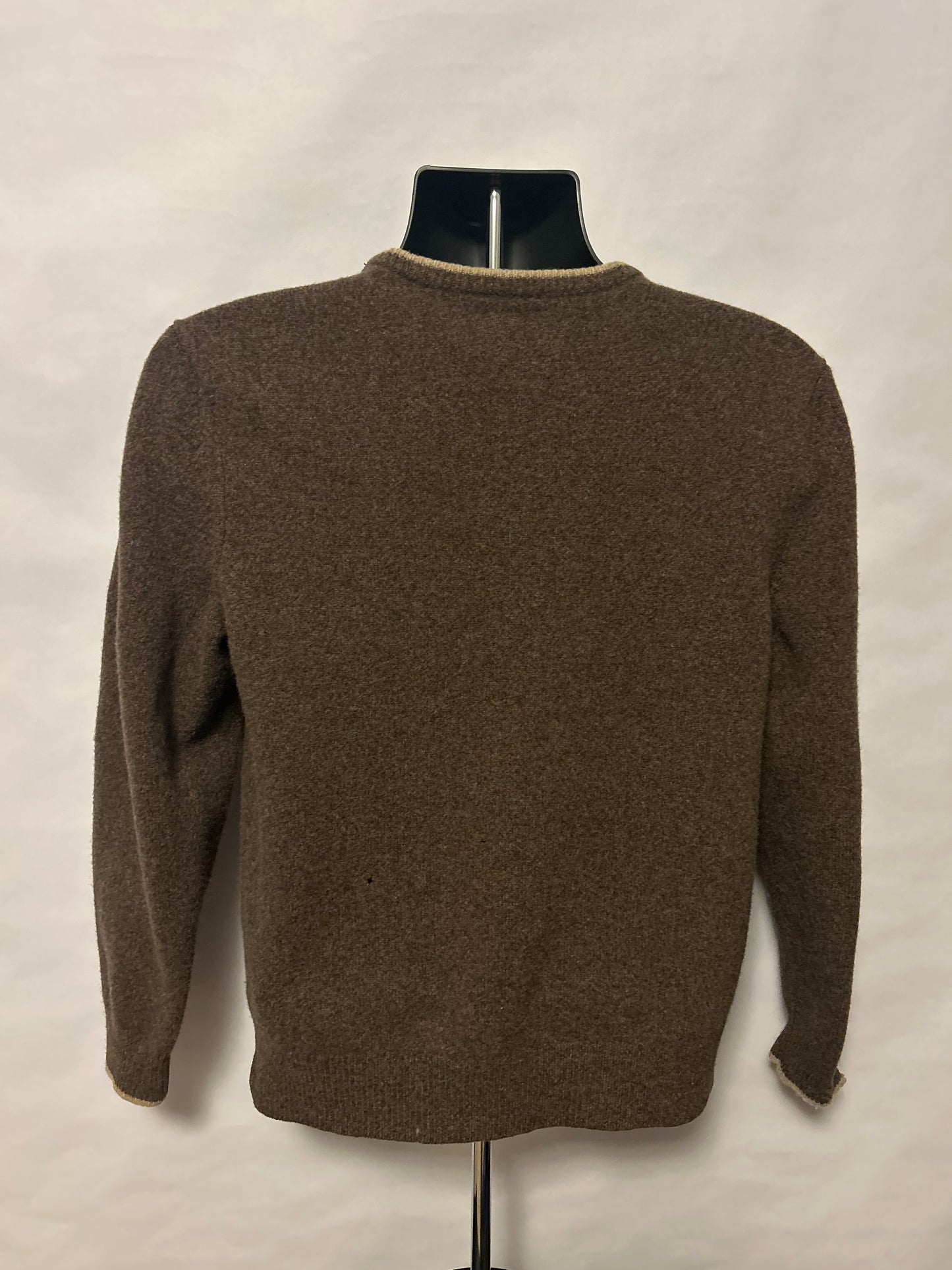 Black Brown Sweater L