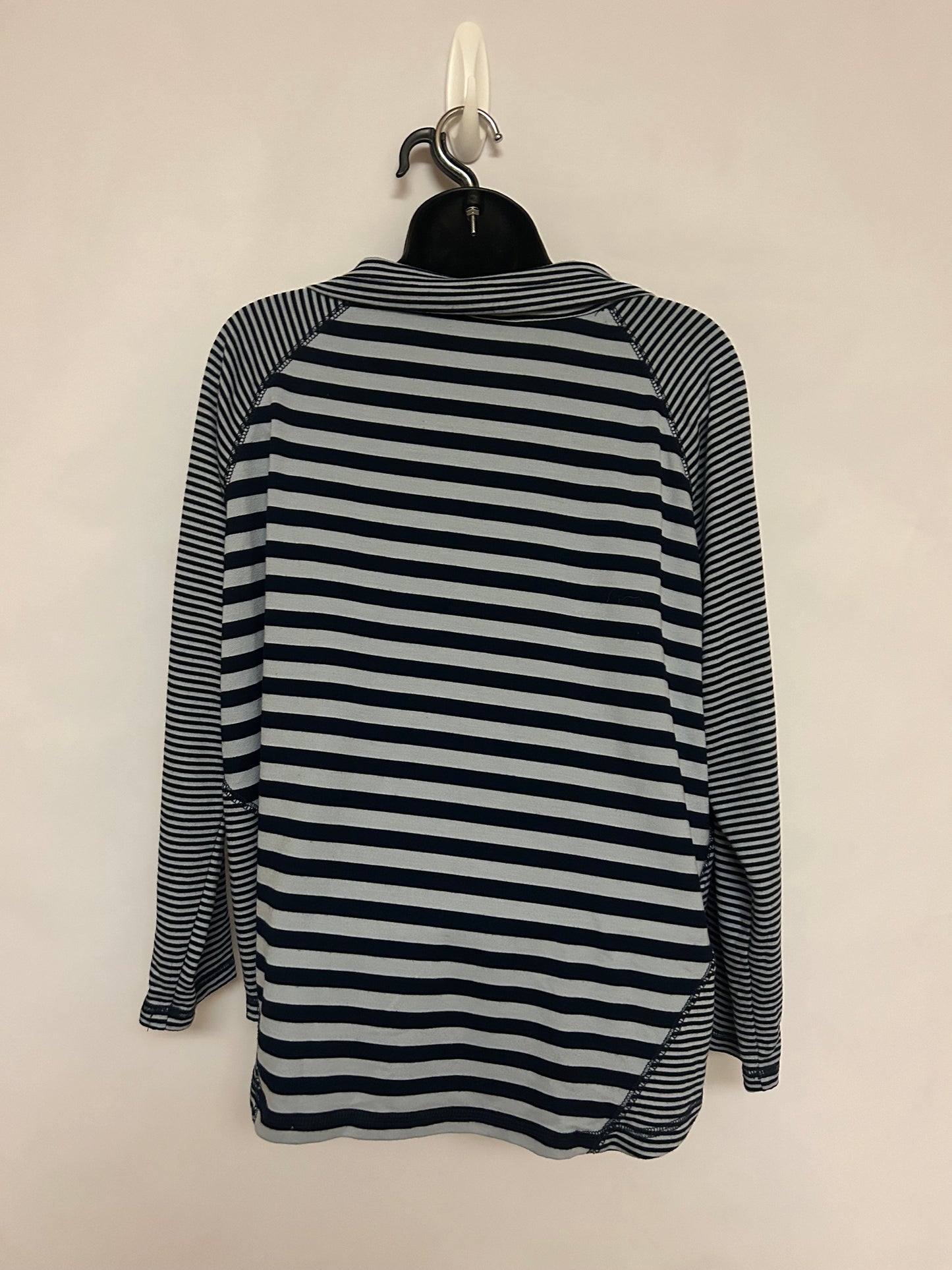 Ruby Rd Striped Zip Up PXL