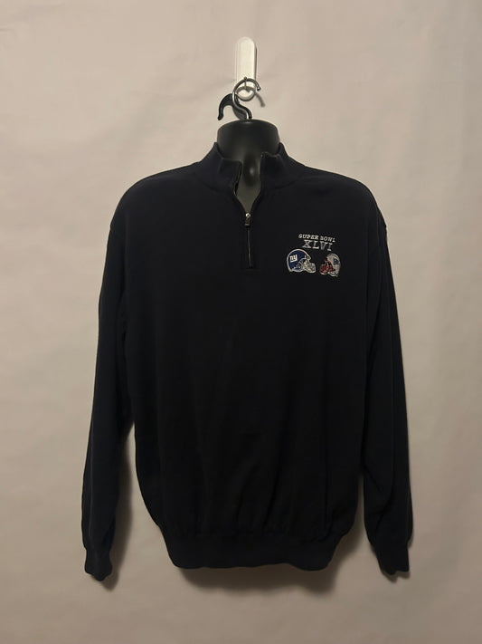 Super Bowl XLVI Zip Up L