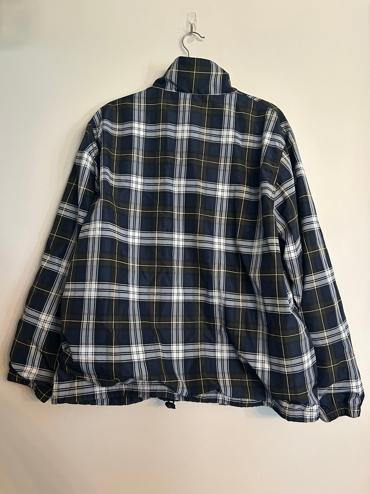 Vintage Catalina Plaid Windbreaker Jacket XL