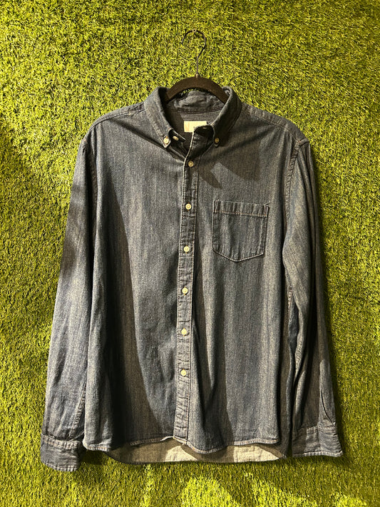 Sonoma Denim Button Up M