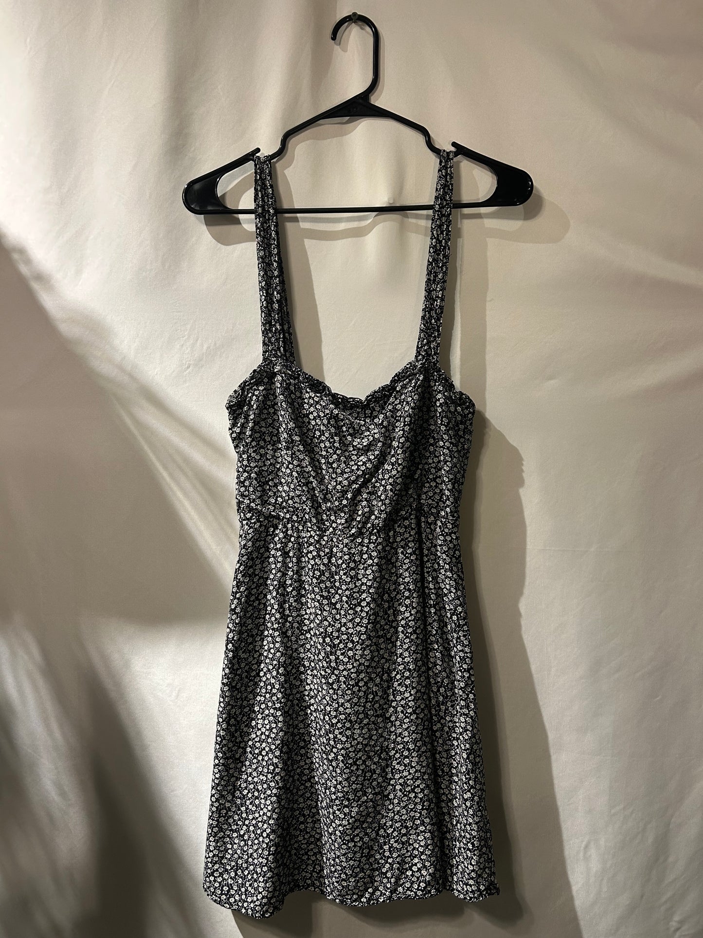Molly Green Black & White Floral Dress M