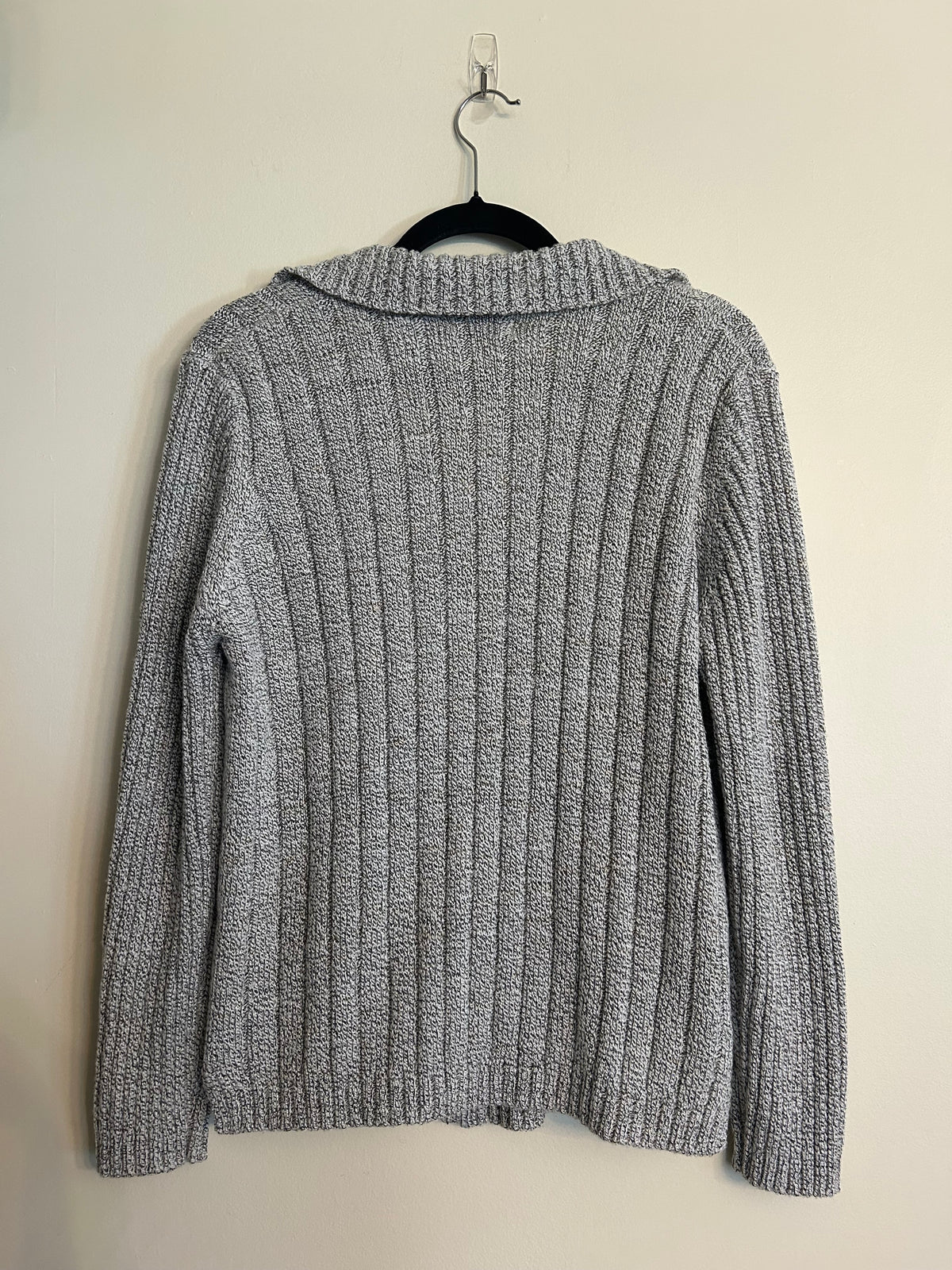 White Stag Grey Zip Up Sweater XL