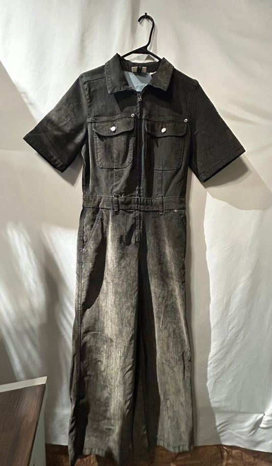 Universal Thread Jumpsuit Charcoal Black 8