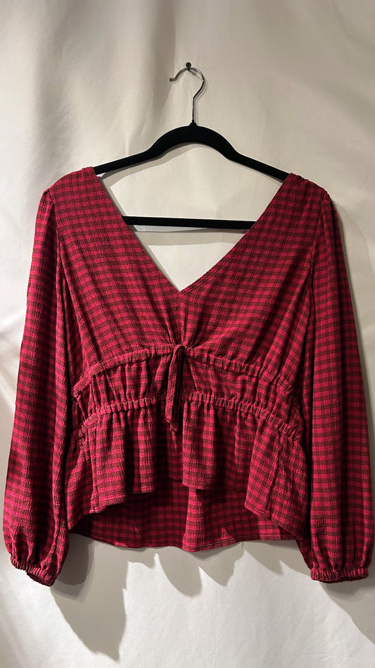Madewell Pink Long Sleeve M