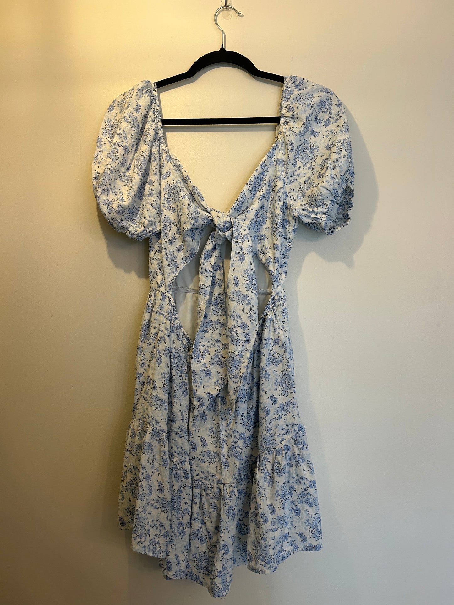 Altar’d State Blue and White Floral Dress S?