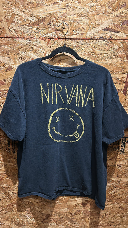 Nirvana Black T-Shirt L