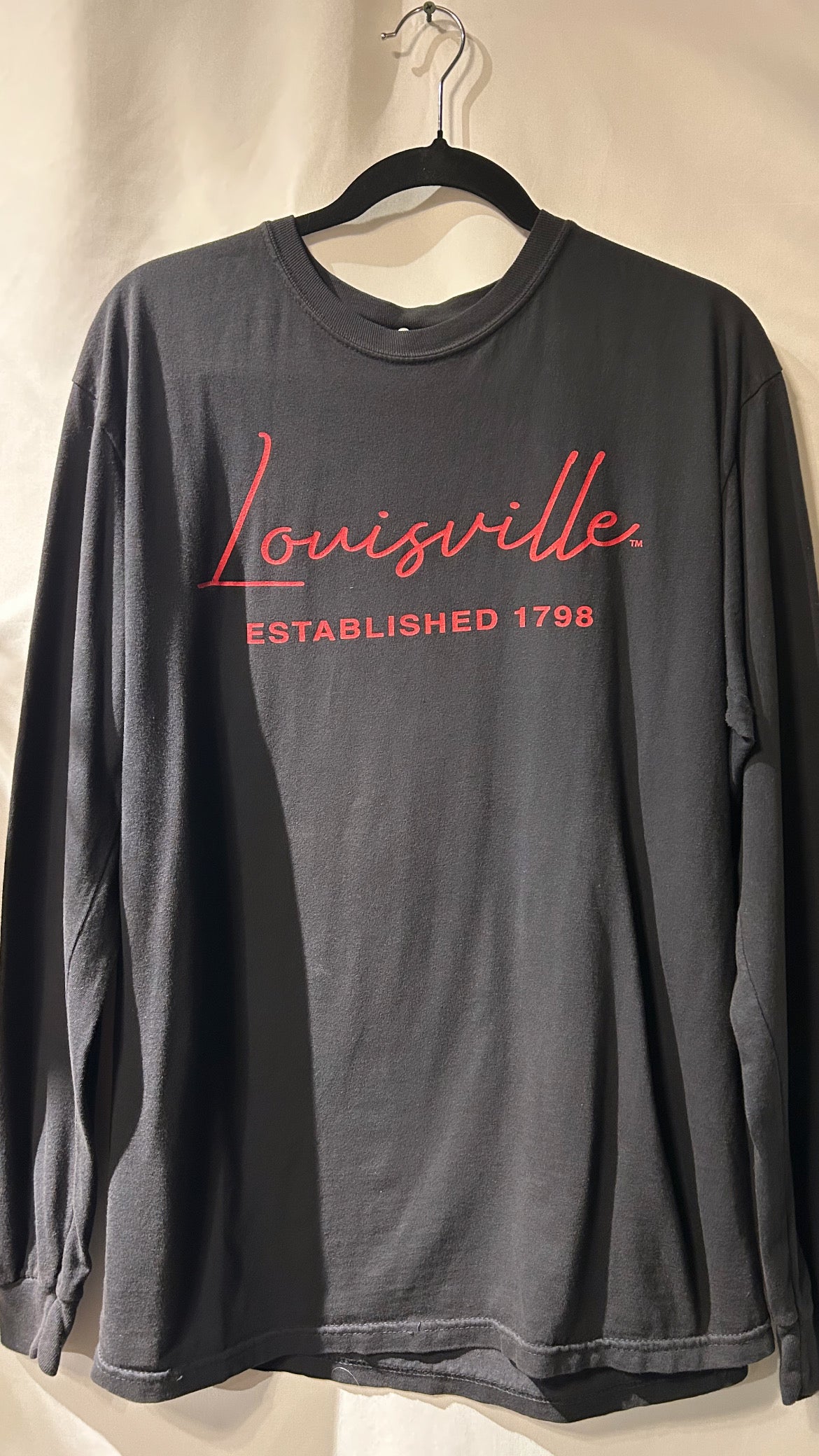 Louisville Black Long Sleeve L