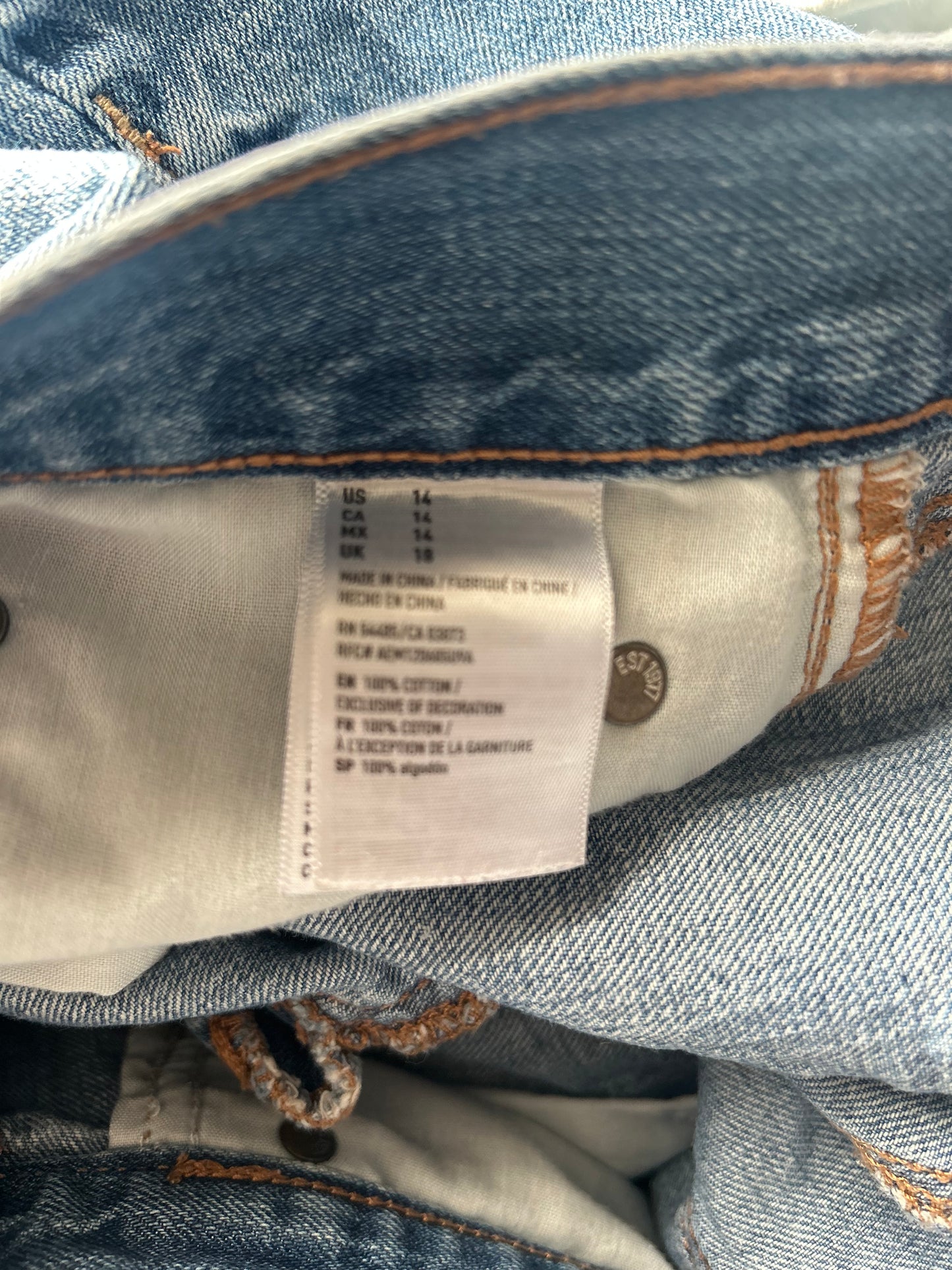 American Eagle Jean Shorts 14