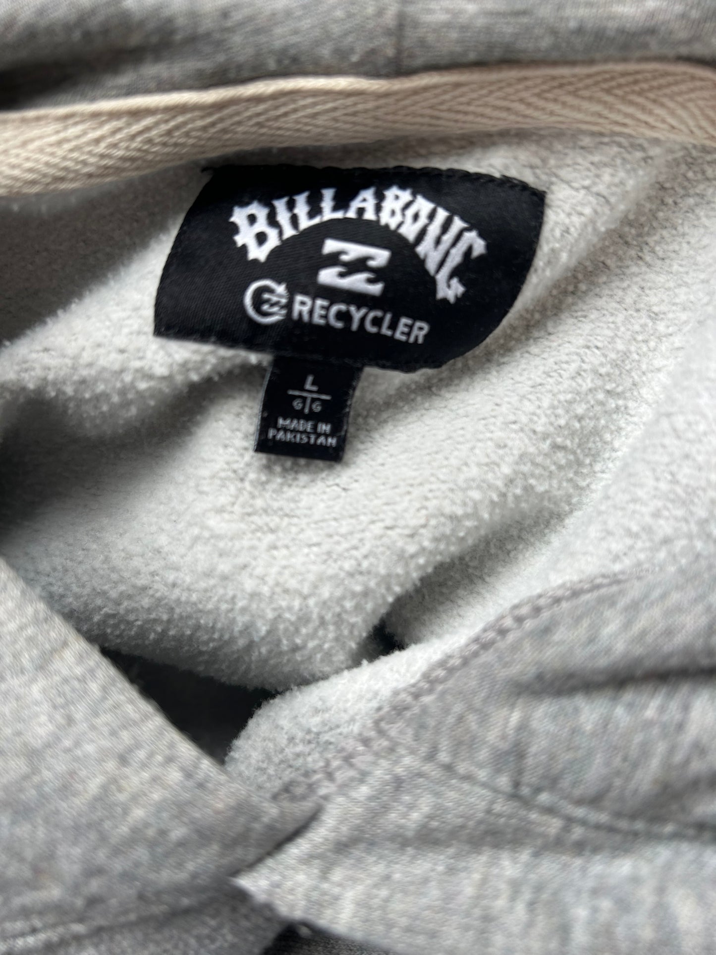Grey Billabong Sweatshirt L