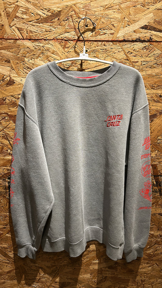 Santa Cruz Grey Sweatshirt M