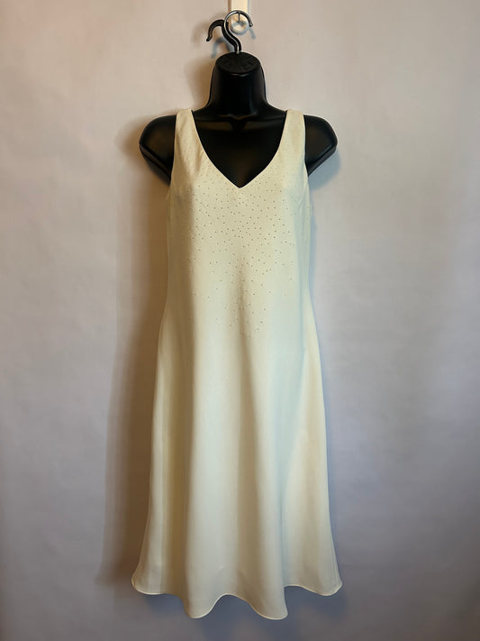 Vintage Jones New York Light Yellow Dress 8