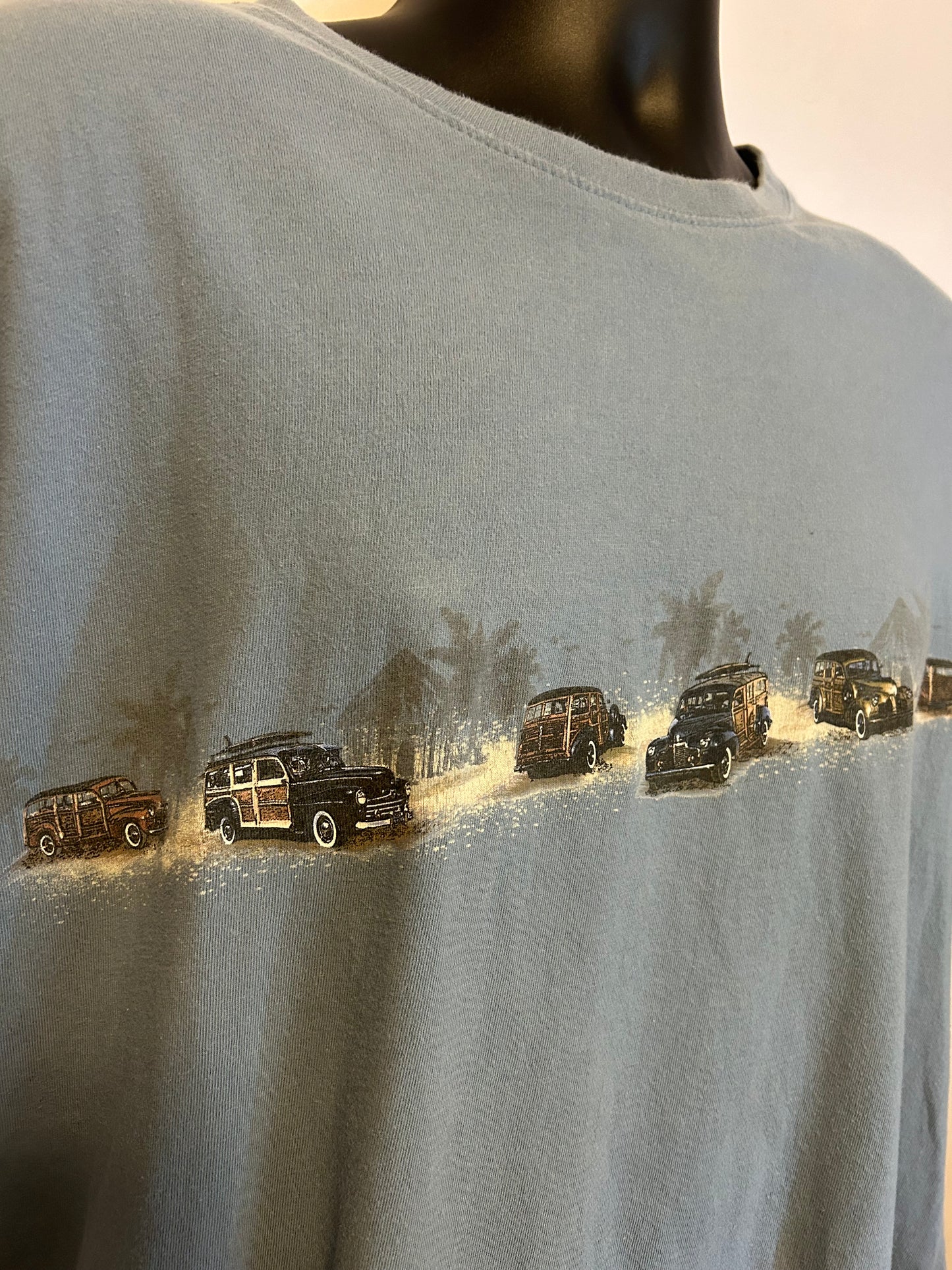 Covington Surfer Truck Blue T-Shirt L