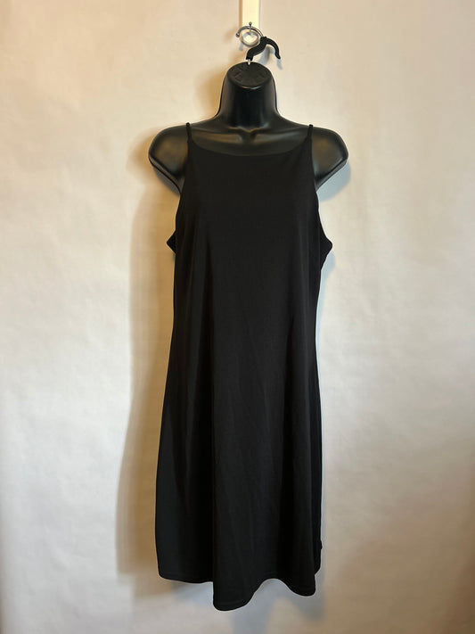 Midi Black Dress L