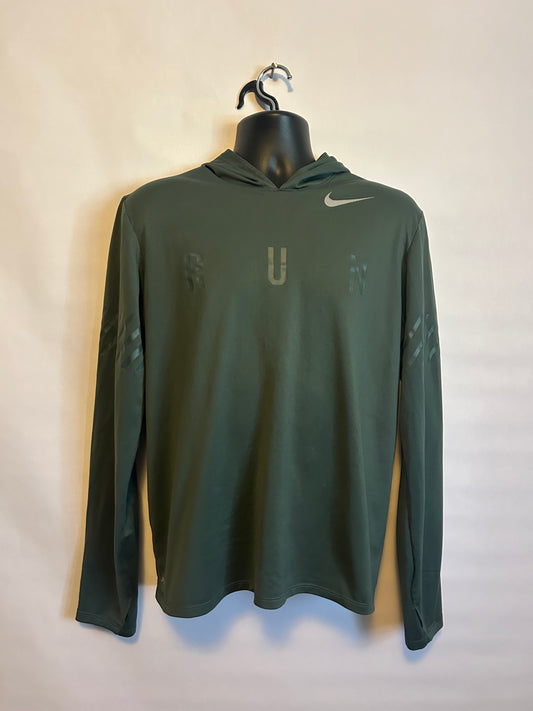 Nike Run Green Hoodie M