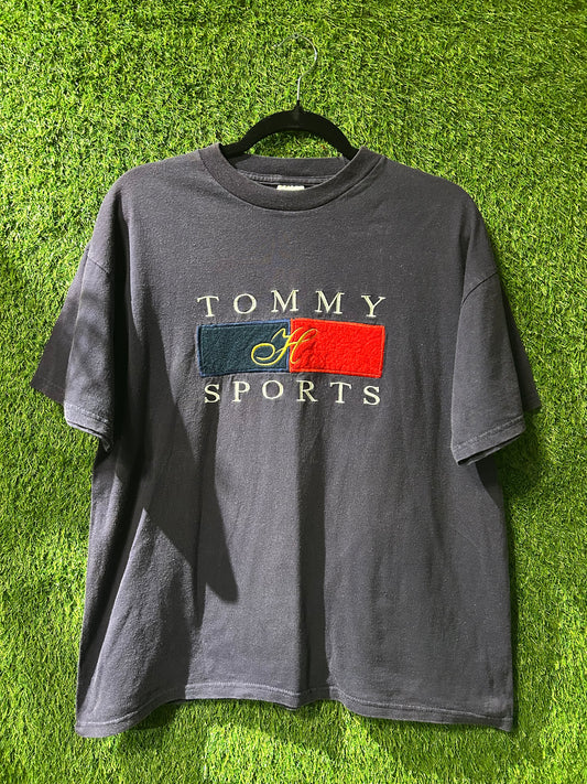Tommy H Sports Navy T-Shirt L