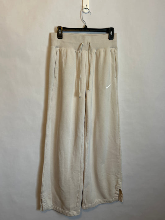 Nike Wide Leg Tan Sweatpants S