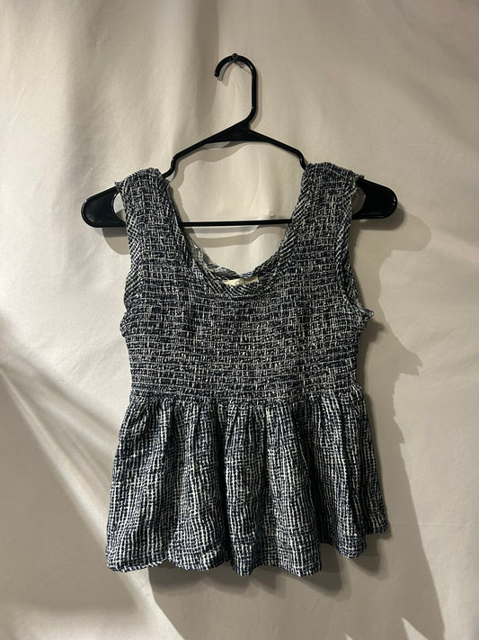 Easel Gingham Tank M
