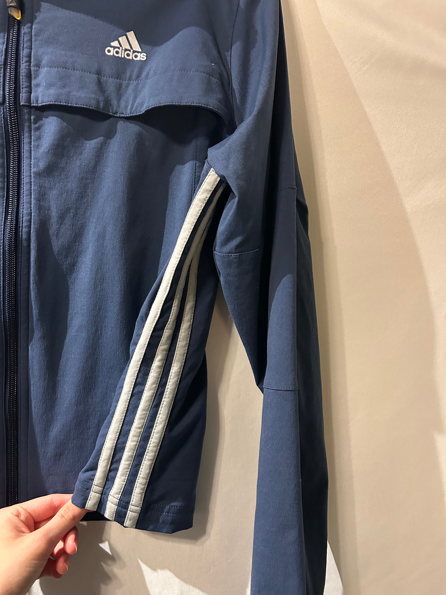 Adidas Navy Windbreaker XL