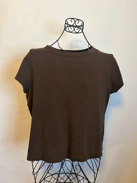 Loft Brown T-Shirt M