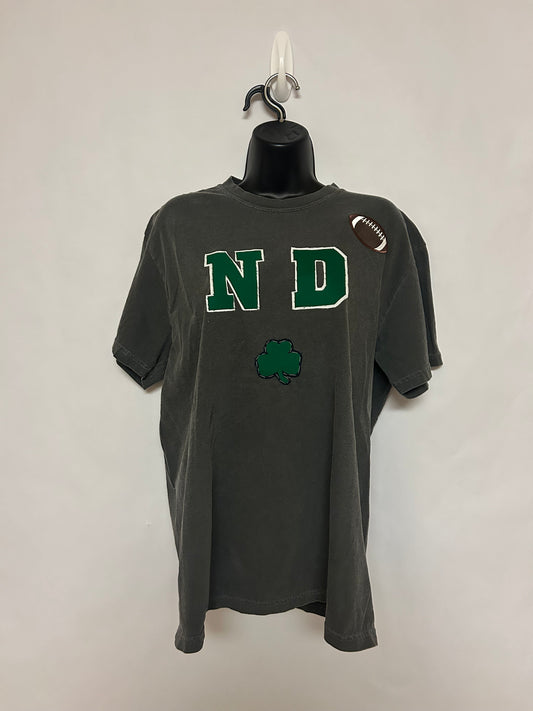 ND Embroidered T-Shirt L