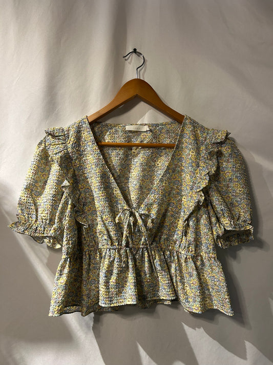 Lush Floral Top L