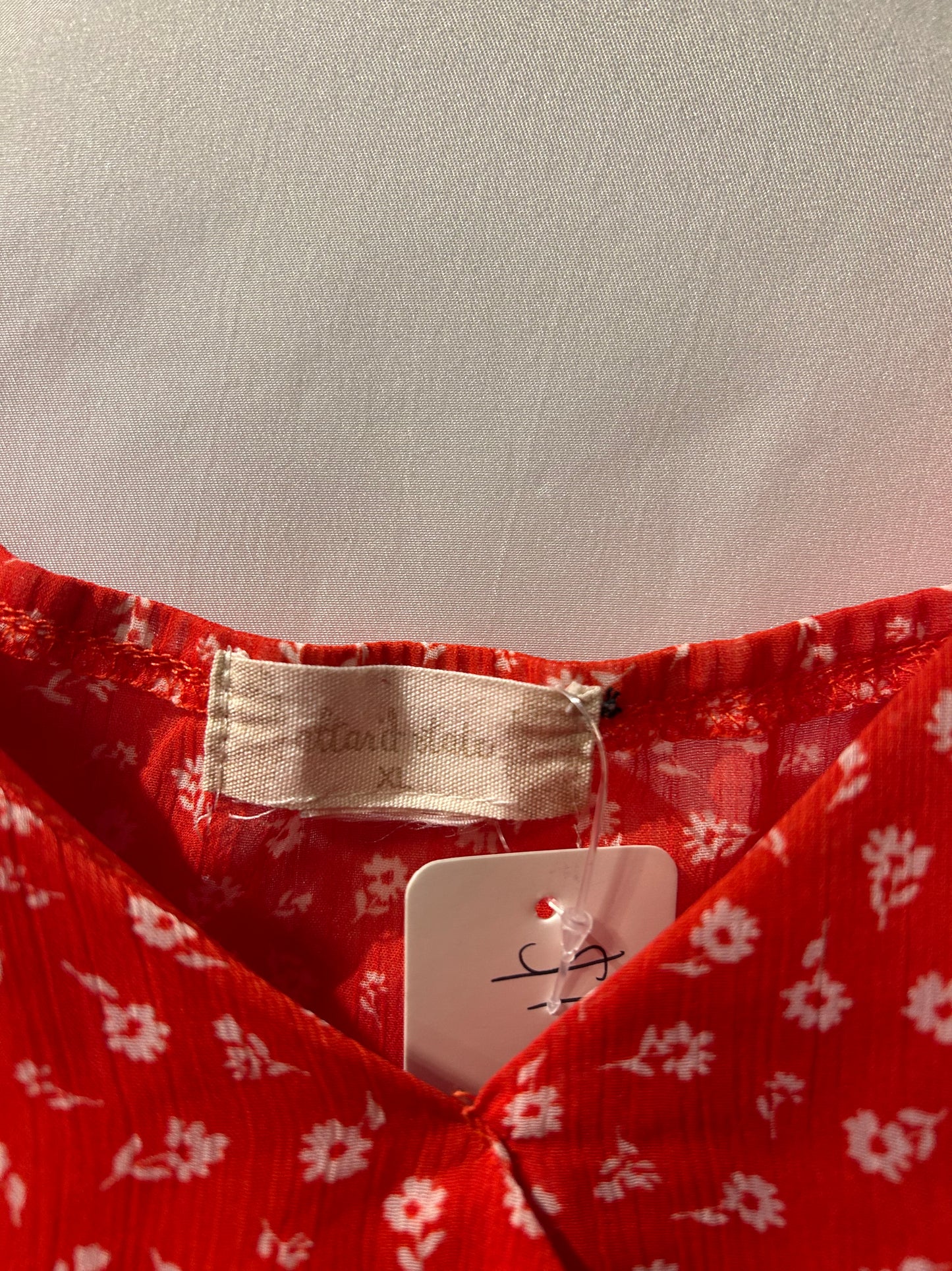 Altar’d State Red Floral Dress XL