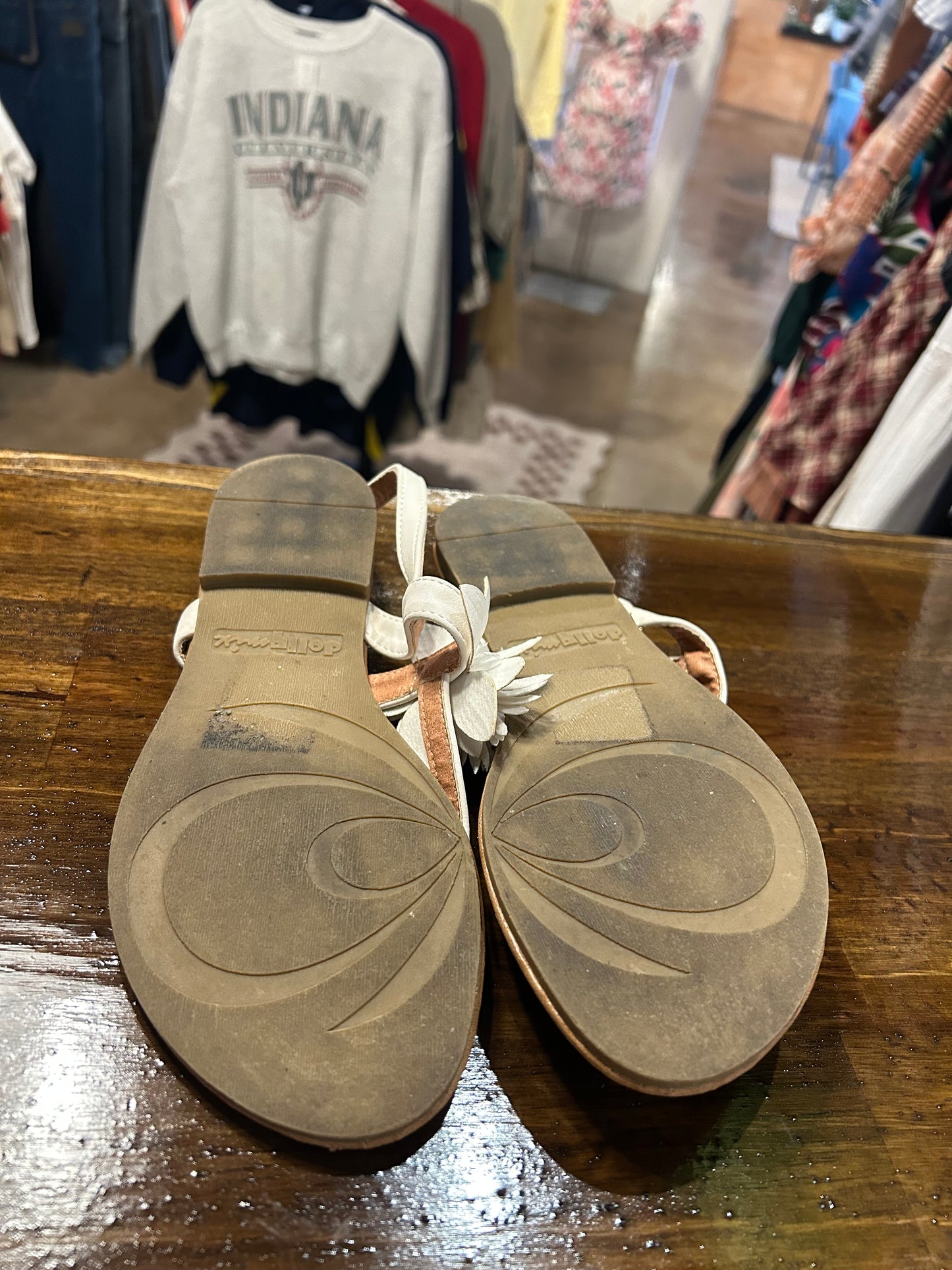 Dolly Mix Flower Sandals 7.5