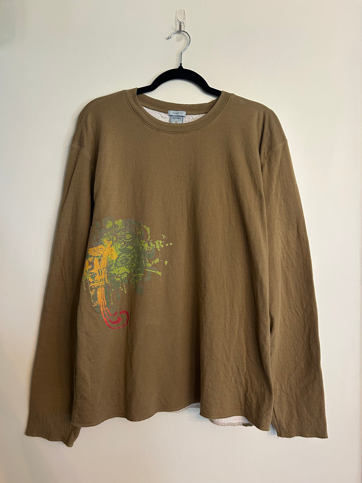 Vintage Fit Old Navy Y2K Long Sleeve XL