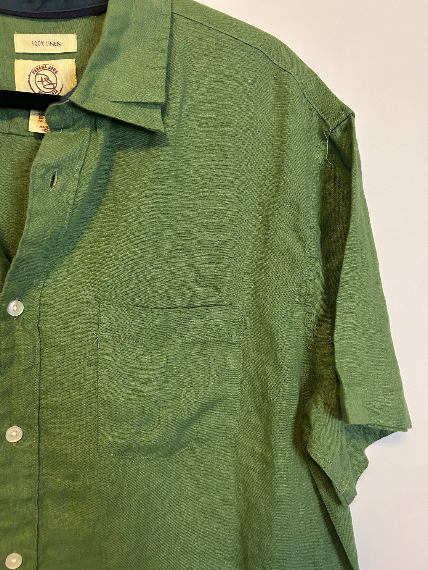 Panama Jack Green Button Up XL