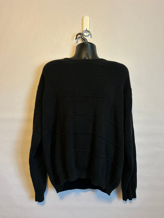 Van Heusen Black Sweater L