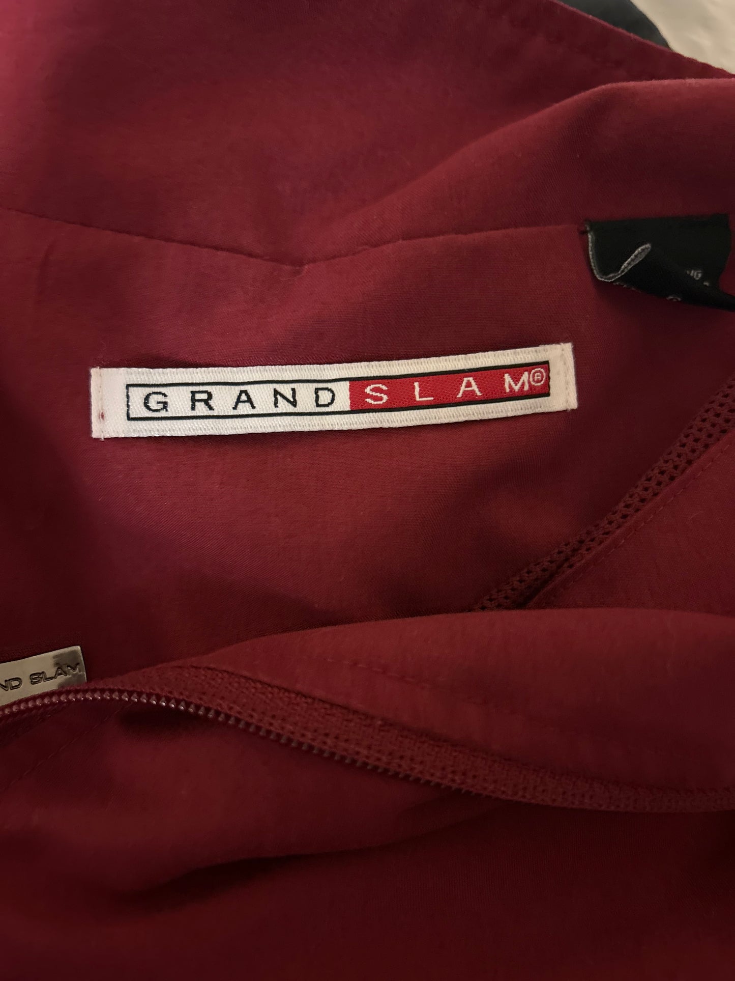 Grand Slam Red Zip-Up L