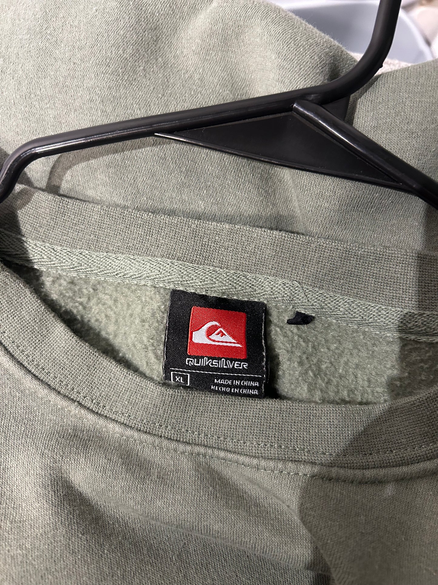 Quicksilver Green Sweatshirt XL
