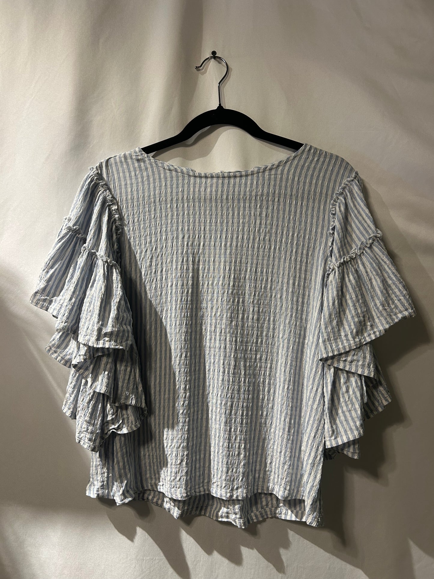 Chelsea & Theadore Blue & White Shirt S