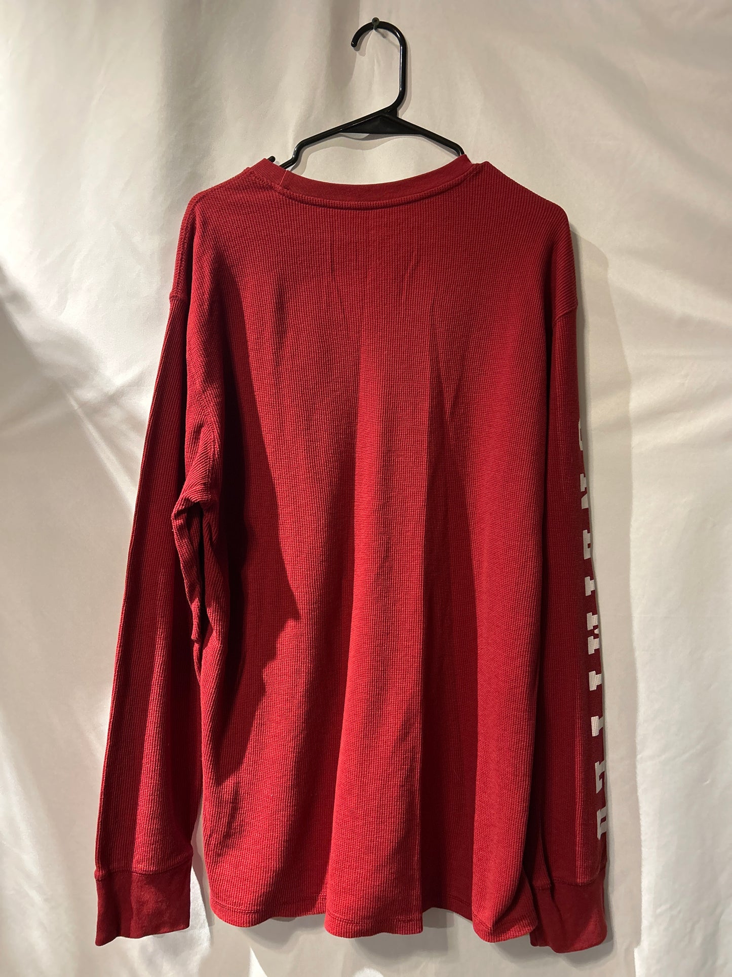Ecko Red Waffle Long Sleeve XL