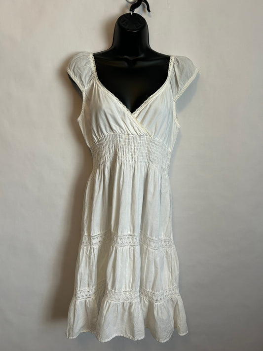Vintage Speed Contral White Dress M