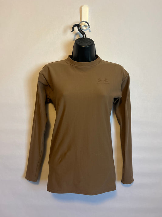 Under Armour Brown Thermal Long Sleeve S