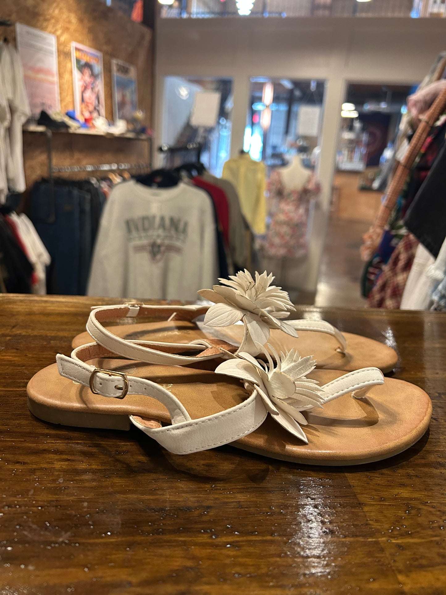 Dolly Mix Flower Sandals 7.5