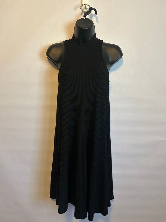 Hollister Black Ribbed Dress S