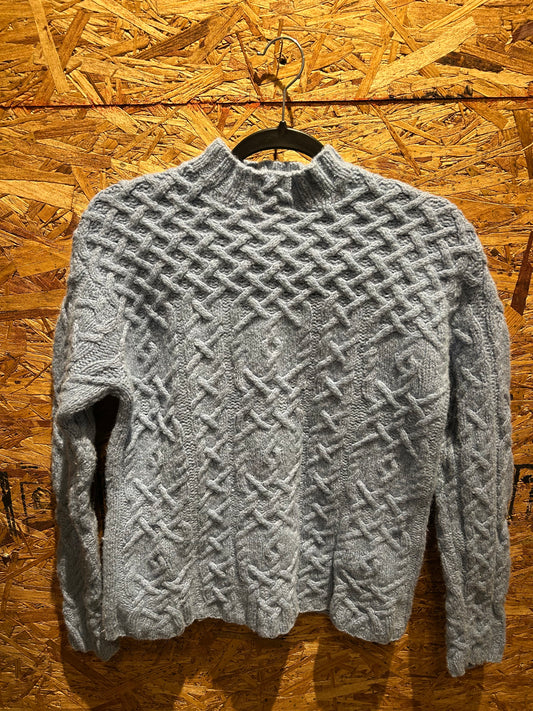 Knit by Hand Blue Sweater M