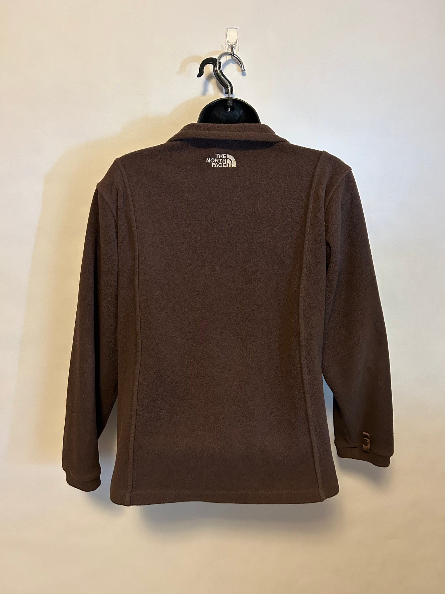 North Face Brown Zip Up L