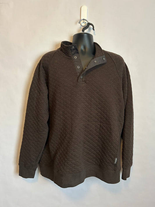 Eddie Bauer Quilted Button Up L