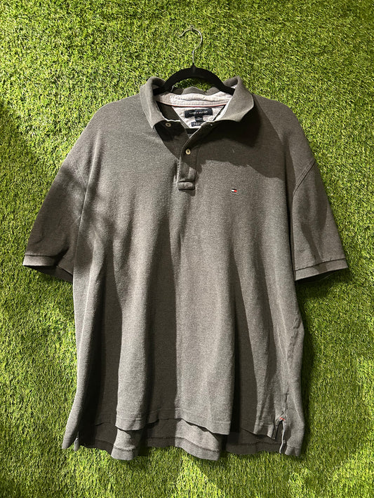 Tommy Hilfiger Grey Polo XXL