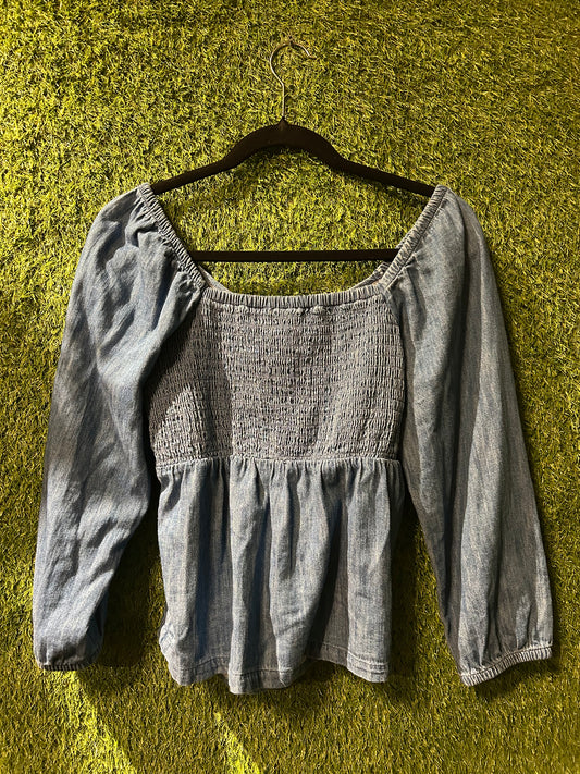 Old Navy Denim Top XS-S
