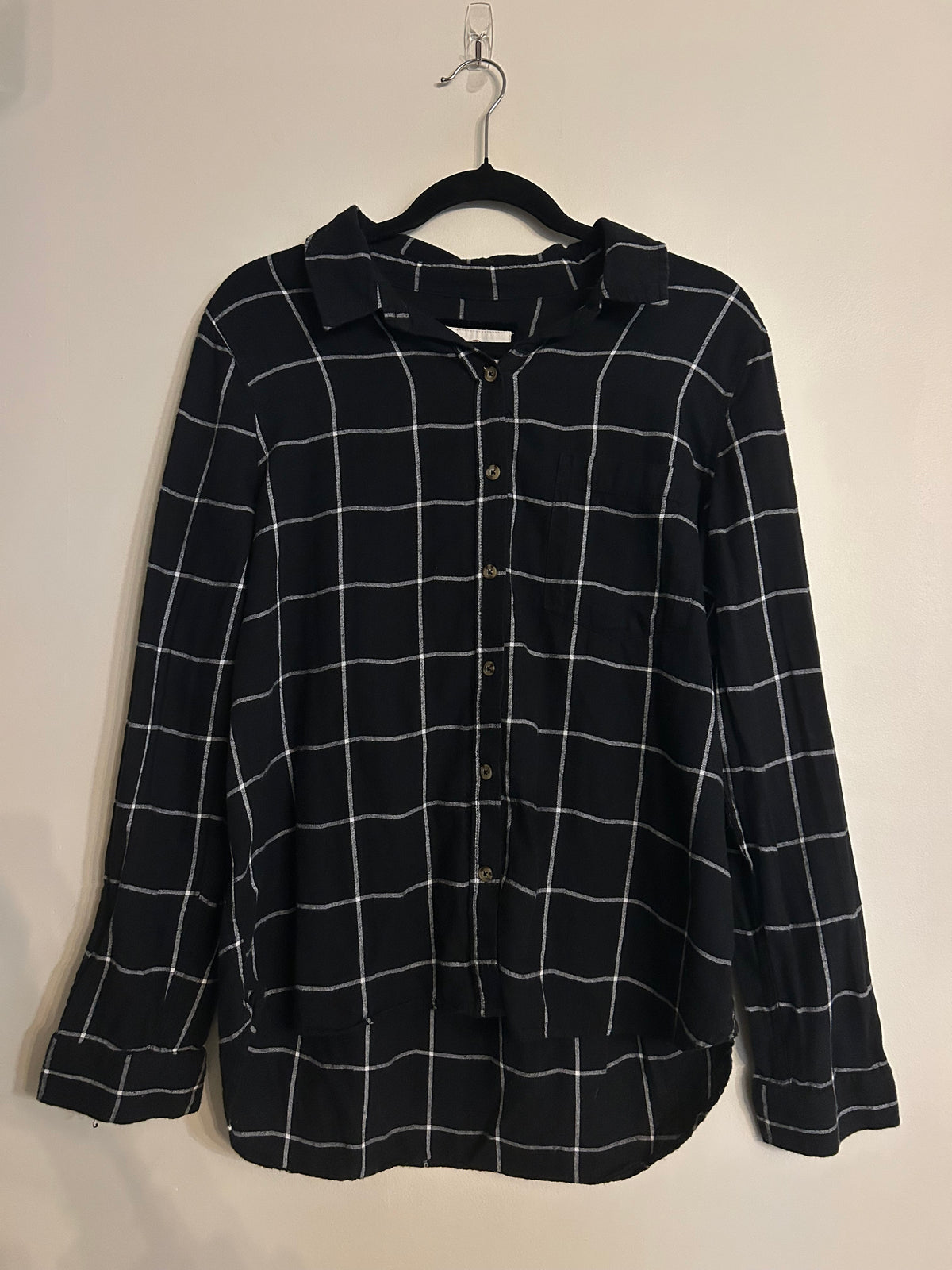 Perfect Shirt Black Flannel XL