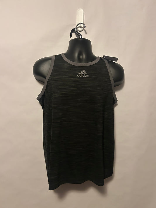 Adidas Grey and Black Tank M