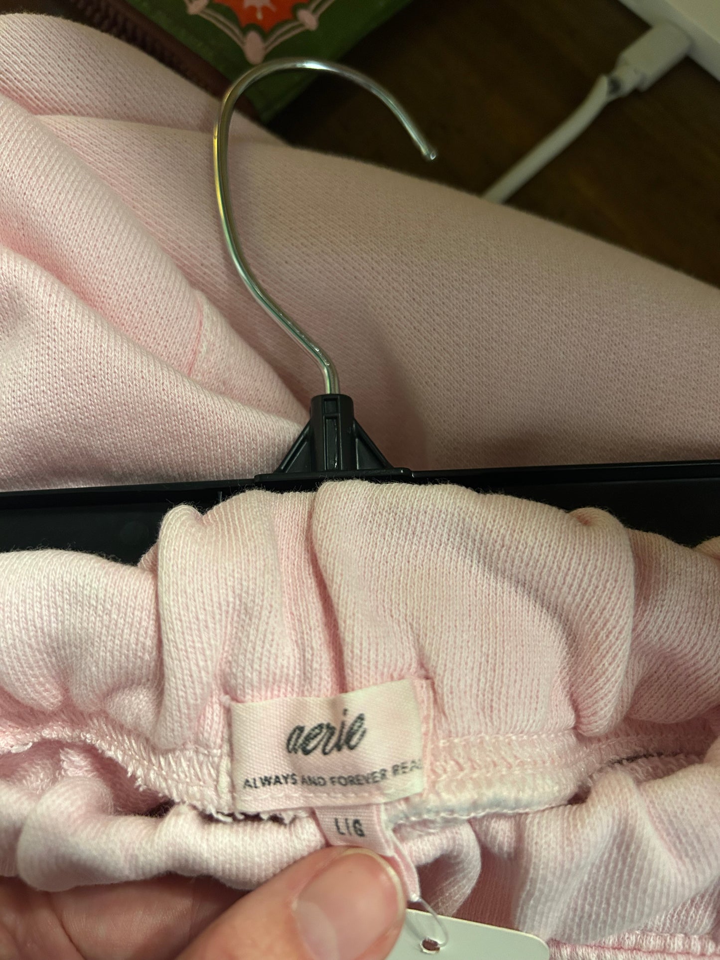 Aerie Pink Sweatpants L