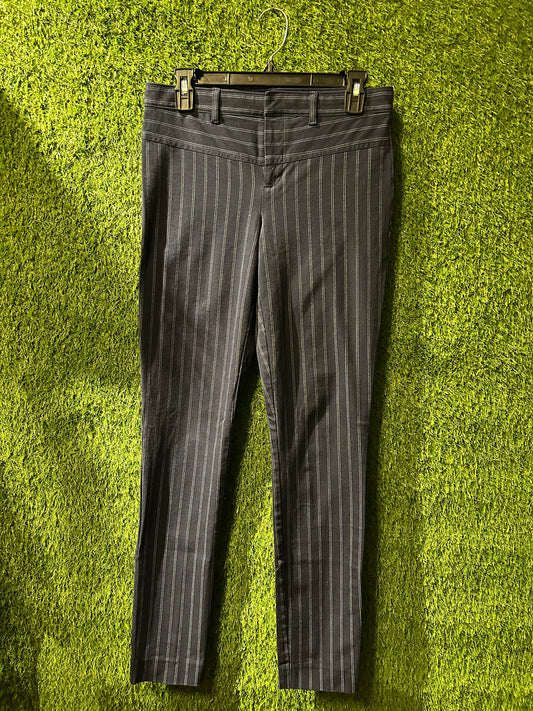 GAP Navy Striped Pants 4