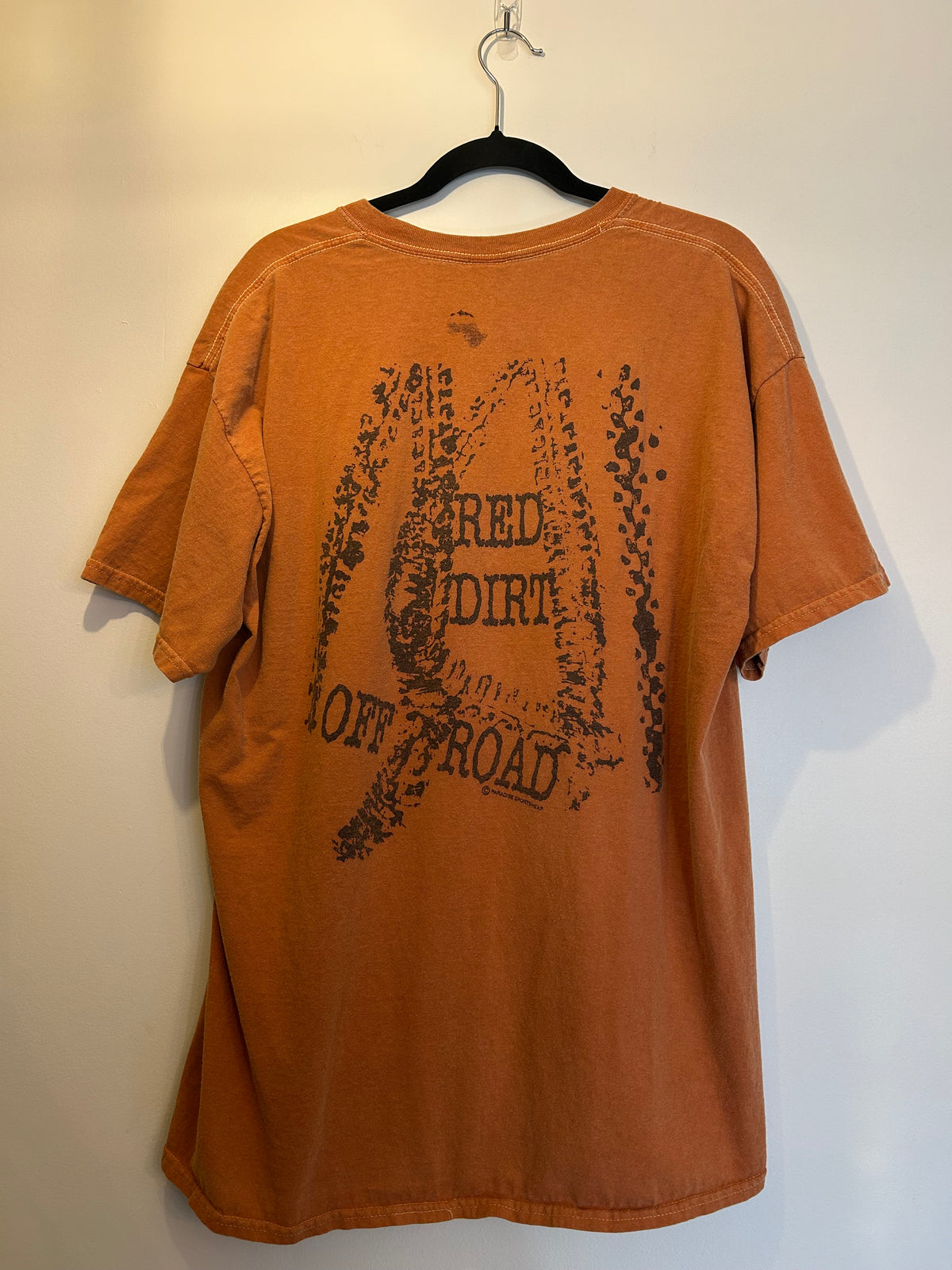 The Original Red Dirt Shirt Company Moab, Utah Orange T-Shirt XL